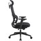 Lorell High Back Mesh Chair w/ Headrest 81998 - alternate 3